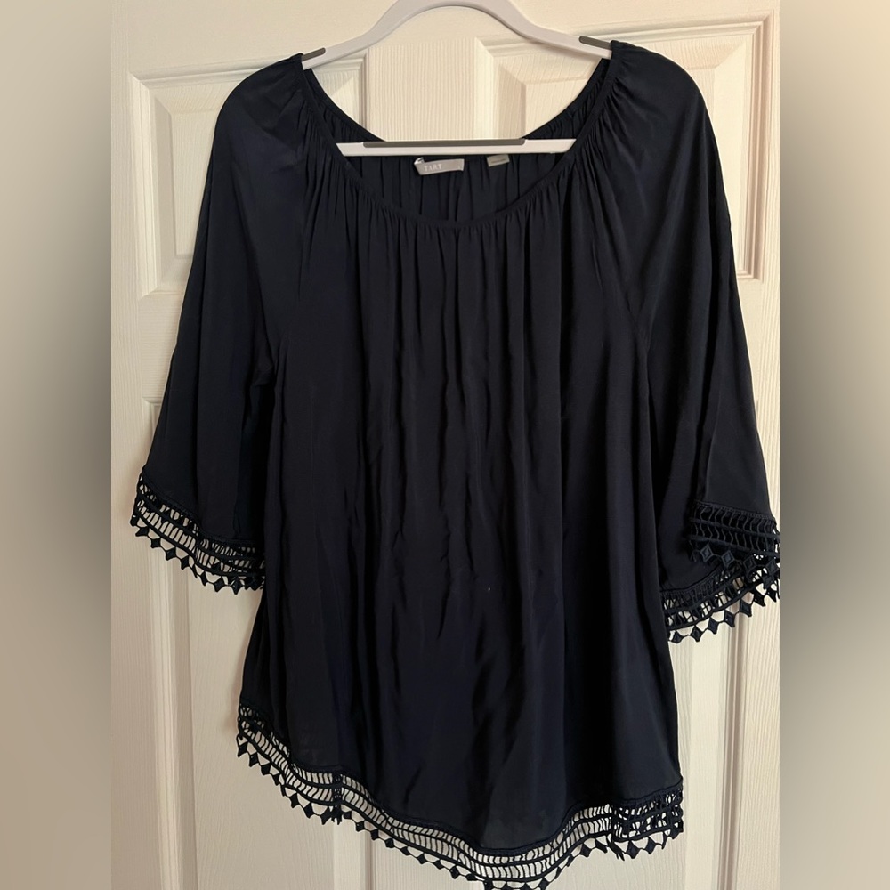 Tart Navy Blouse